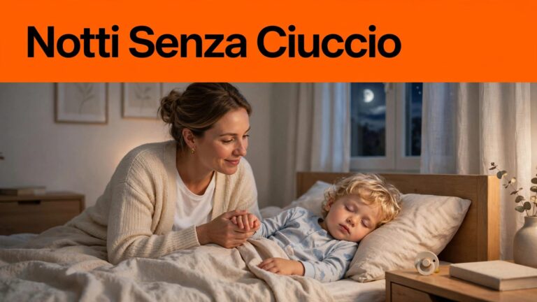 smettere ciuccio notte